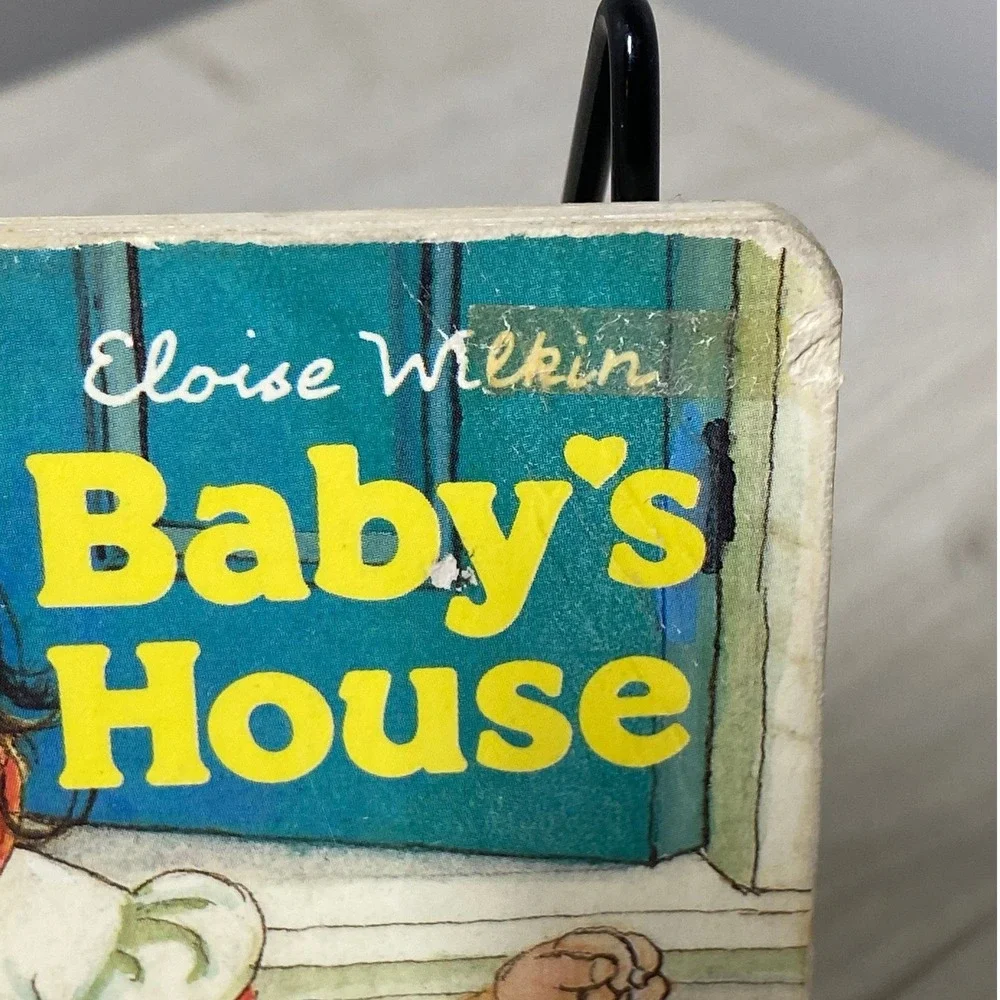 Baby's House Board Book Eloise Wilkin 1985 Vintage Grosset & Dunlap Classic Kids